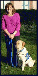 Pamela Bonaccorso and Ketchum (retired) Successor Dog Delta